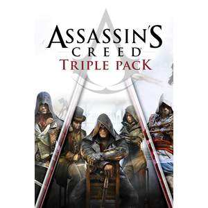 Assassin's Creed Triple Pack: Black Flag, Unity, Syndicate